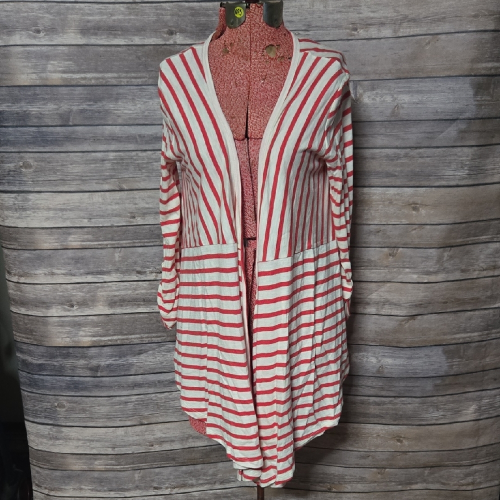 Witchery Red and White Striped Top